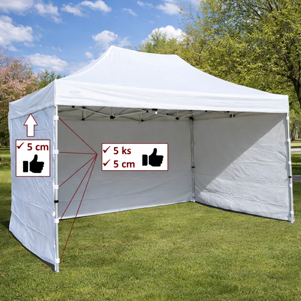 Tépőzáras rögzítések az AMbitent ollósátoron