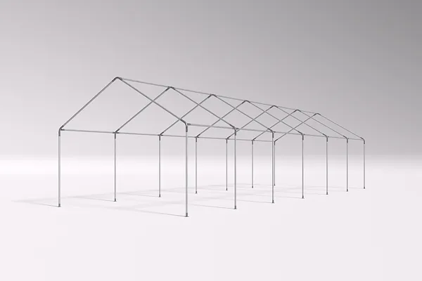 Partysátor építése 4x12 m STANDARD