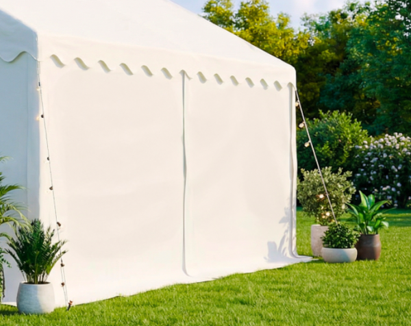 Parti sátor ponyvák - oldalsó panelek ablakok nélkül