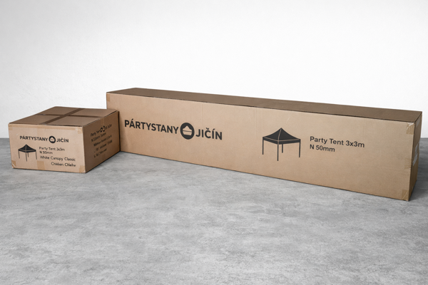 A 3x4,5 m-es ALU PREMIUM ollósátor csomagjának tartalma