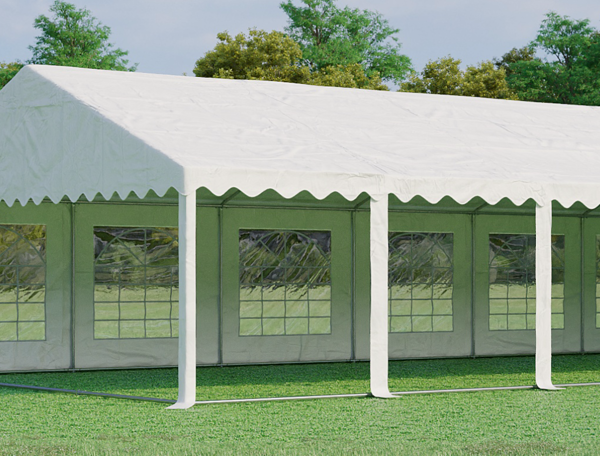 A partisátor ponyváinak részlete