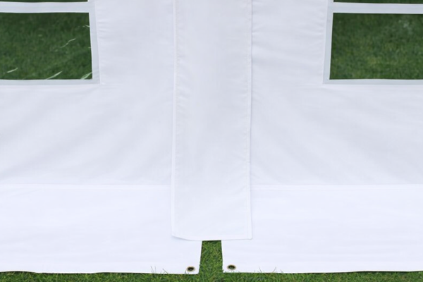 A vitorla alsó szegélyének részlete