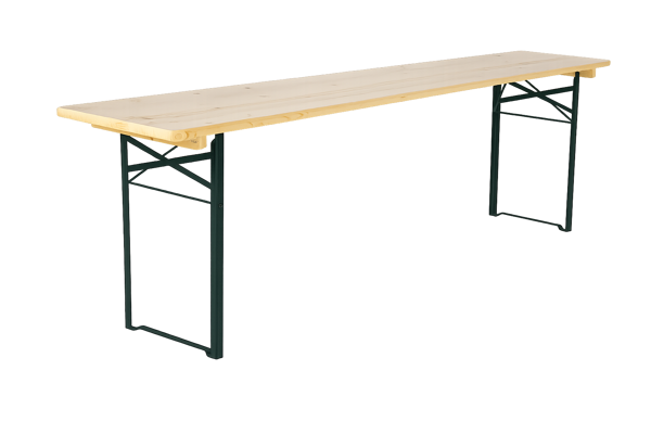 Sörasztal Standard 220x50 cm - tömörfenyő