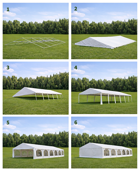 Útmutató a partisátor felállításához