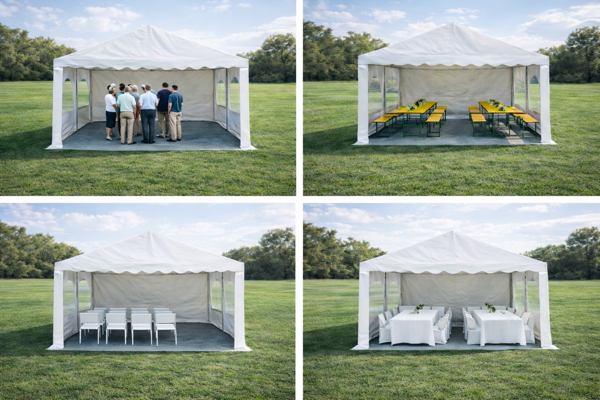 Kapacitás - a STANDARD partisátor vizualizációja