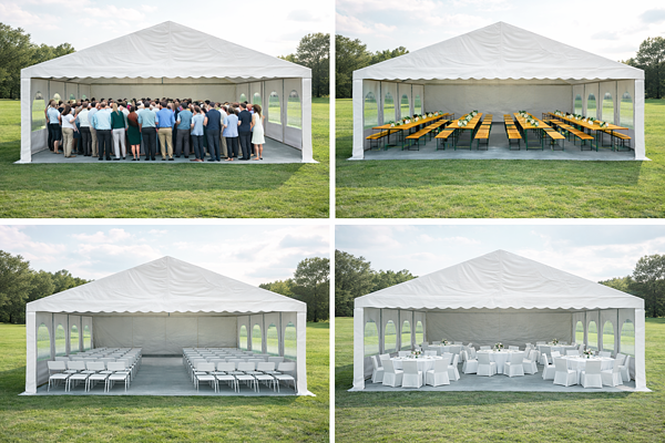 Kapacitás - egy 6x12 m-es partisátor vizualizációja