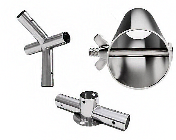 A partisátor összekötő részeinek részlete