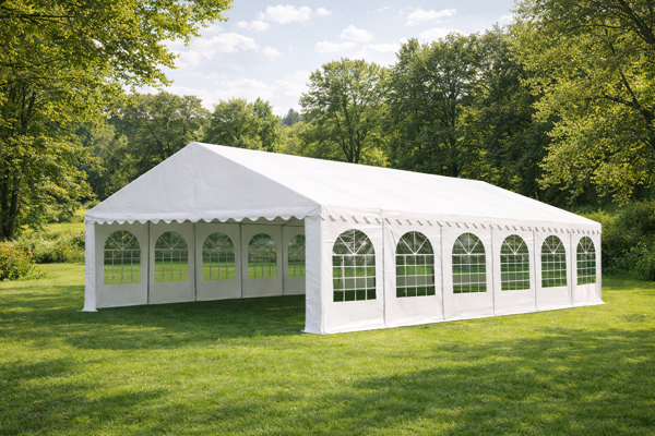 Ambitent kerti partisátor a kertben