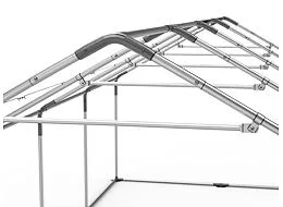 A PRÉMIUM partisátor tetejének részlete megerősítéssel