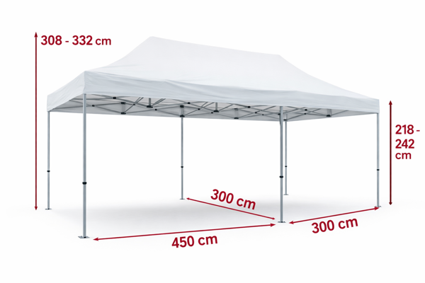 3x6 m-es ollósátor műszaki rajza